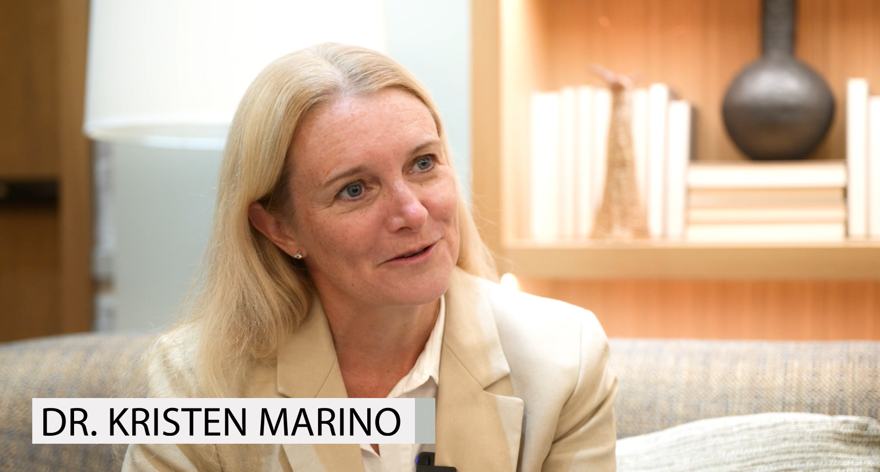 Video testimonial from Dr. Kristen Marino