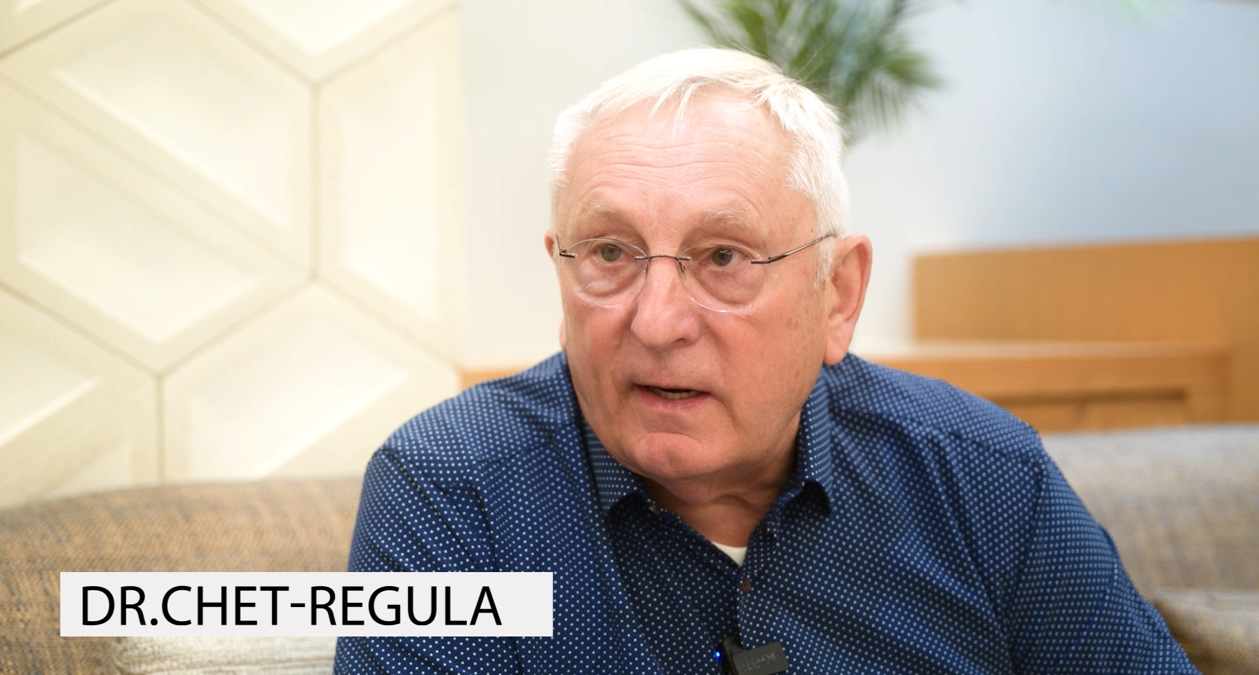Video testimonial from Dr. Chet Regula